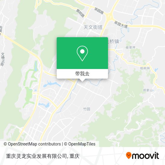 重庆灵龙实业发展有限公司地图