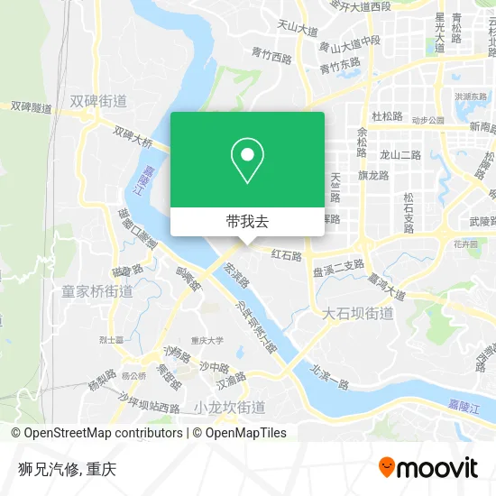 狮兄汽修地图