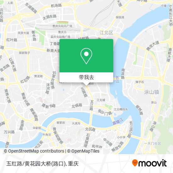 五红路/黄花园大桥(路口)地图