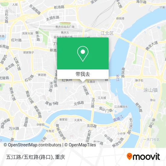 五江路/五红路(路口)地图