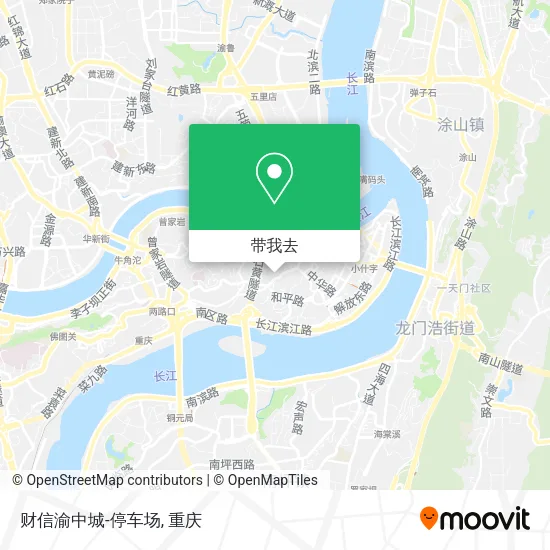 财信渝中城-停车场地图