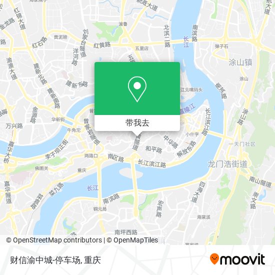 财信渝中城-停车场地图