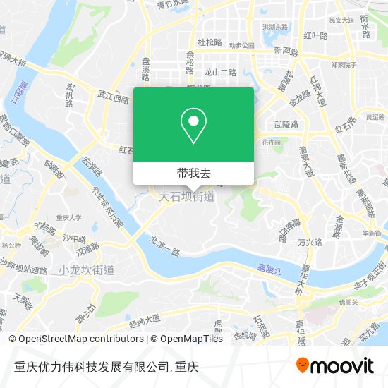 重庆优力伟科技发展有限公司地图