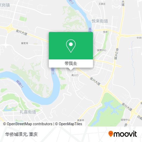 华侨城璞元地图