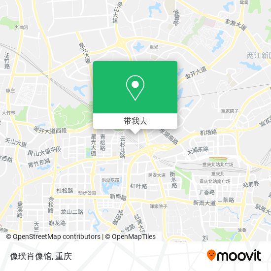 像璞肖像馆地图