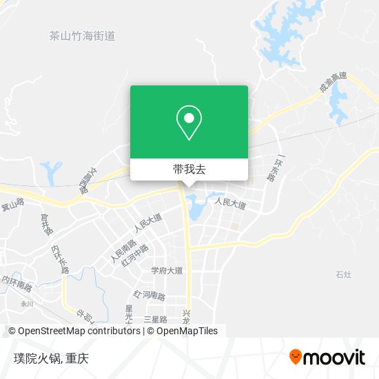 璞院火锅地图