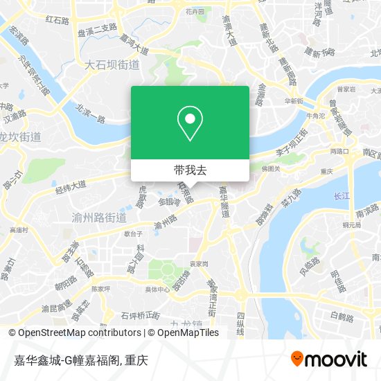 嘉华鑫城-G幢嘉福阁地图