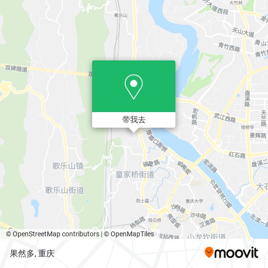 果然多地图