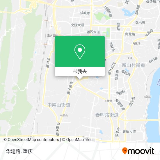 华建路地图