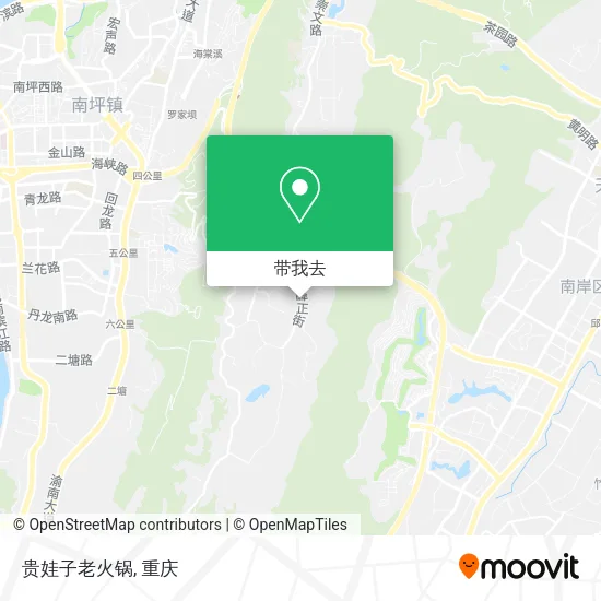 贵娃子老火锅地图