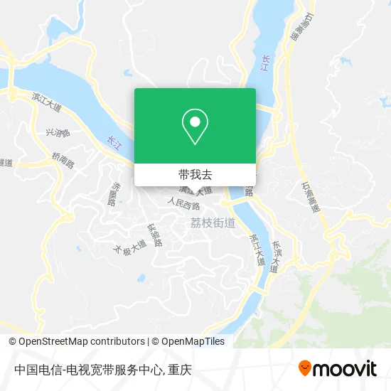 中国电信-电视宽带服务中心地图