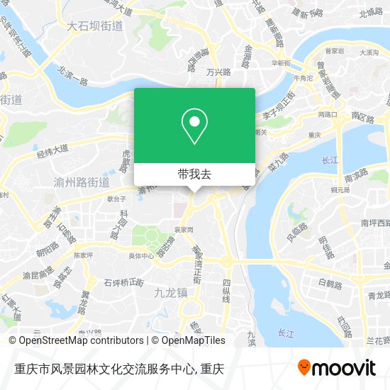 重庆市风景园林文化交流服务中心地图