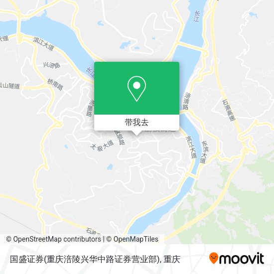 国盛证券(重庆涪陵兴华中路证券营业部)地图