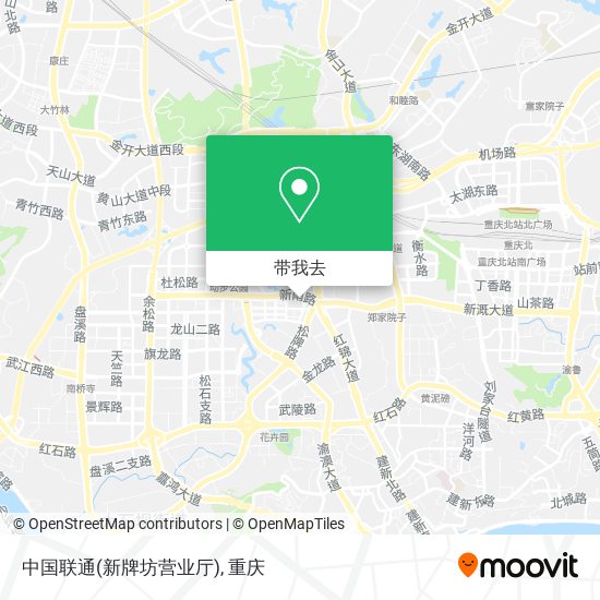 中国联通(新牌坊营业厅)地图