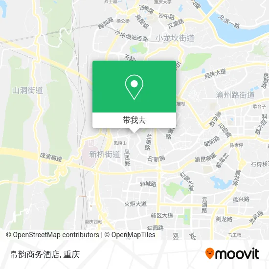 帛韵商务酒店地图