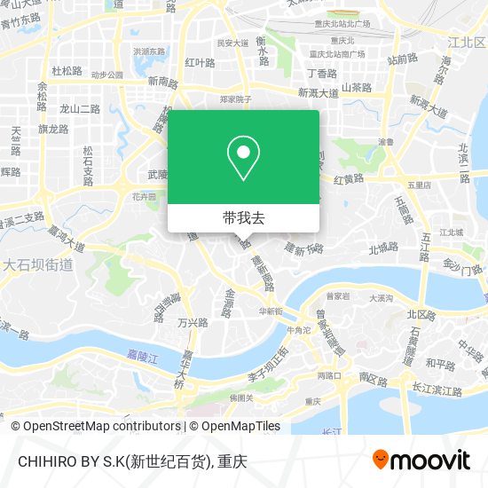 CHIHIRO BY S.K(新世纪百货)地图