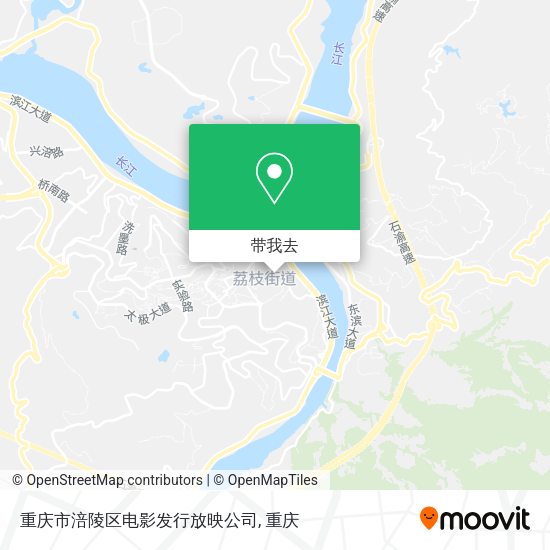 重庆市涪陵区电影发行放映公司地图