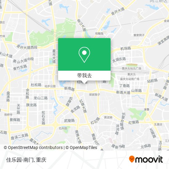佳乐园-南门地图