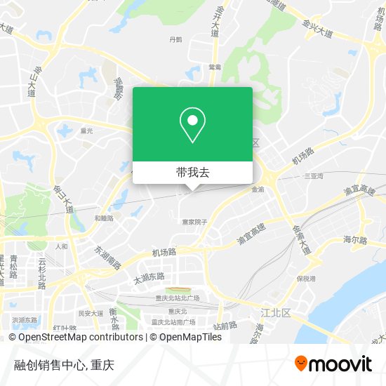 融创销售中心地图