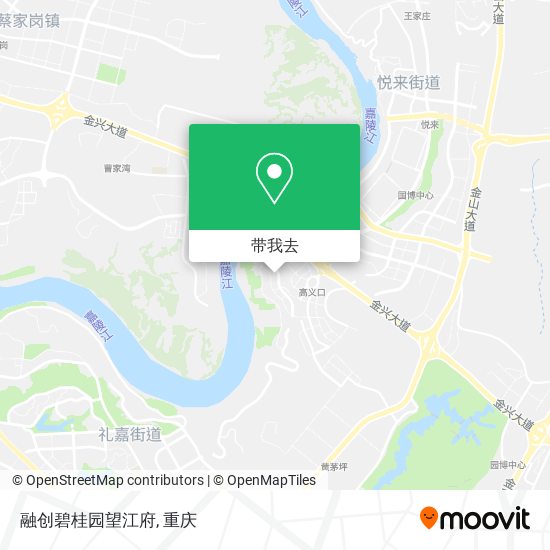 融创碧桂园望江府地图