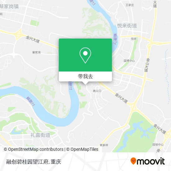 融创碧桂园望江府地图
