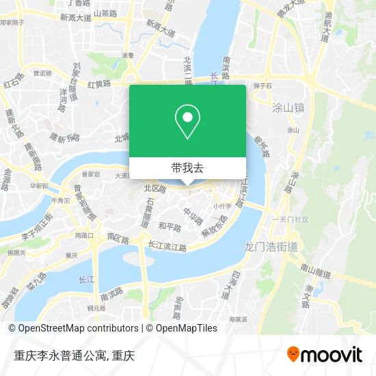 重庆李永普通公寓地图