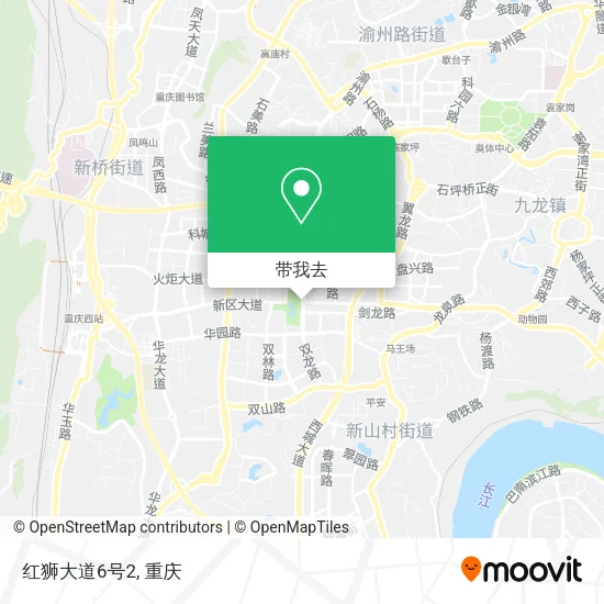 红狮大道6号2地图