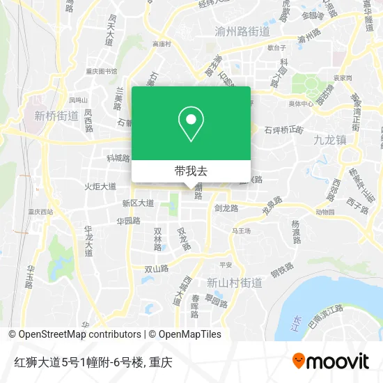 红狮大道5号1幢附-6号楼地图