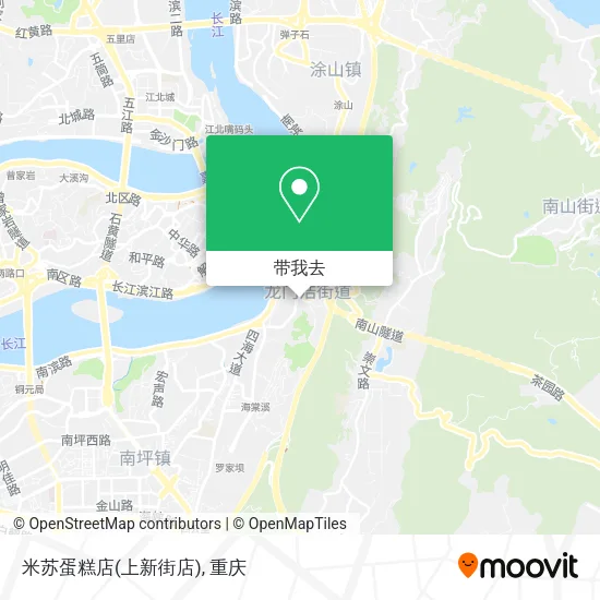 米苏蛋糕店(上新街店)地图