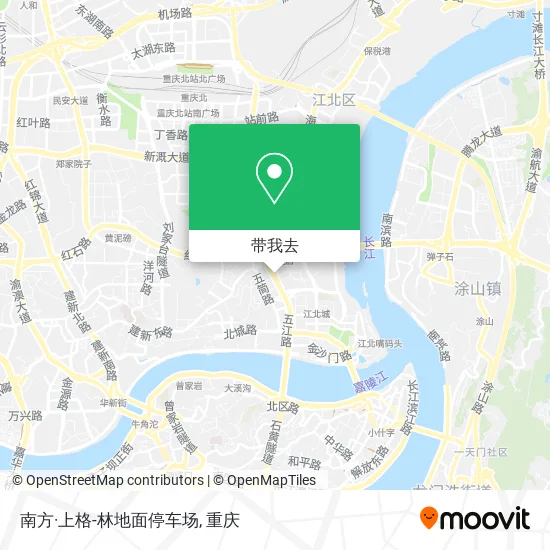 南方·上格-林地面停车场地图