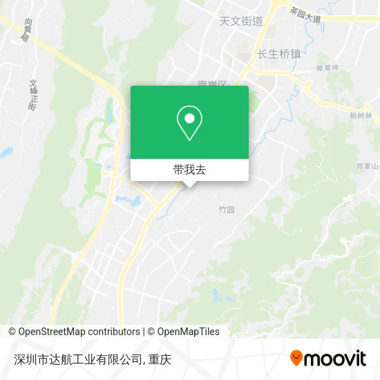 深圳市达航工业有限公司地图