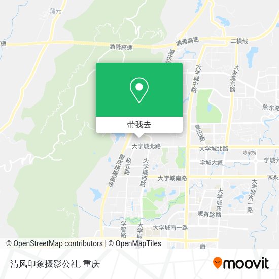 清风印象摄影公社地图