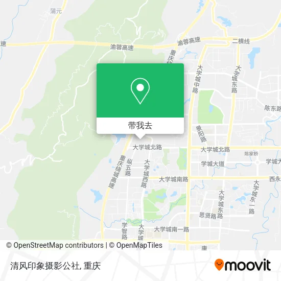 清风印象摄影公社地图