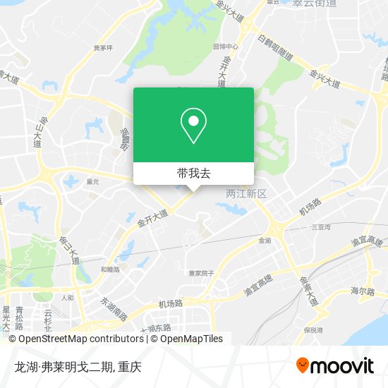 龙湖·弗莱明戈二期地图