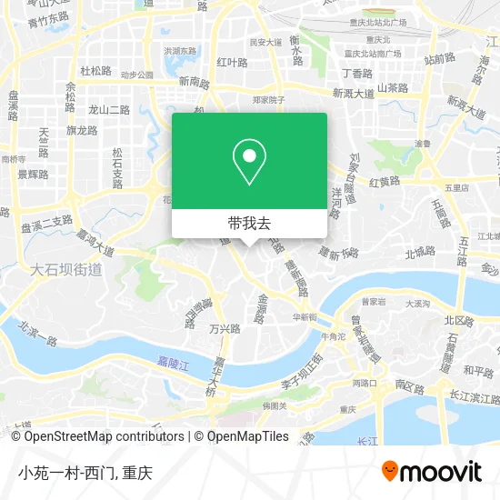 小苑一村-西门地图