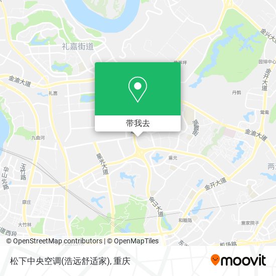 松下中央空调(浩远舒适家)地图