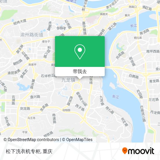 松下洗衣机专柜地图