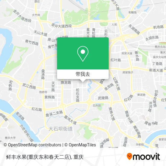 鲜丰水果(重庆东和春天二店)地图