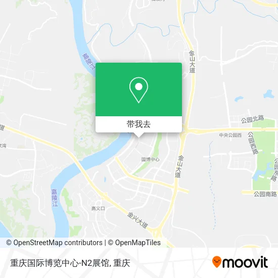 重庆国际博览中心-N2展馆地图