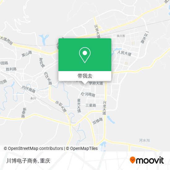 川博电子商务地图
