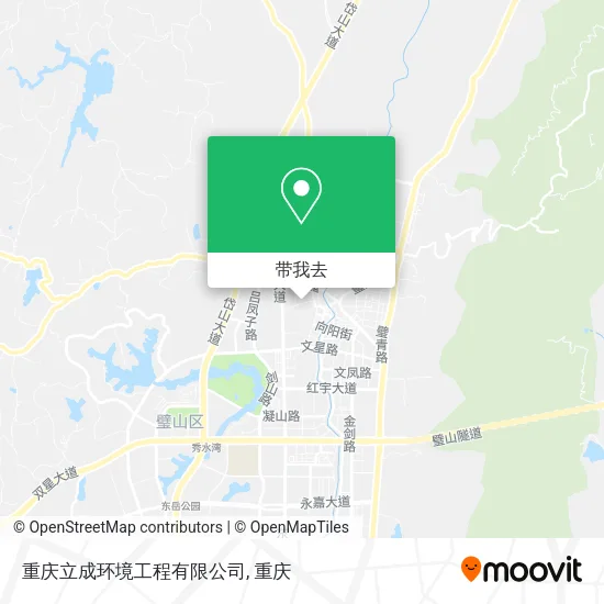 重庆立成环境工程有限公司地图