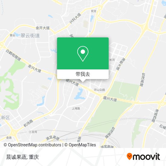 晨诚果蔬地图