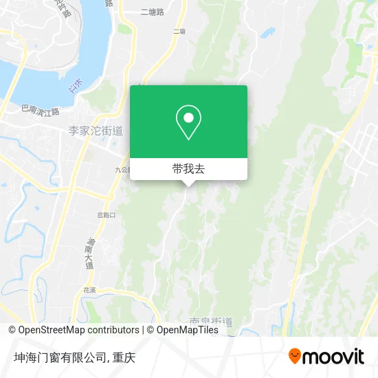 坤海门窗有限公司地图