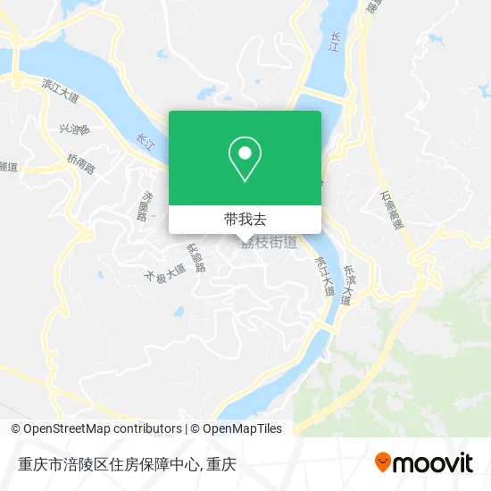 重庆市涪陵区住房保障中心地图