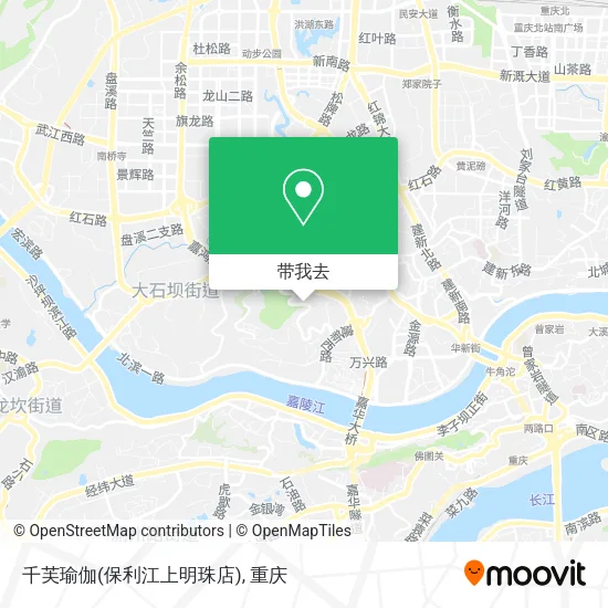 千芙瑜伽(保利江上明珠店)地图