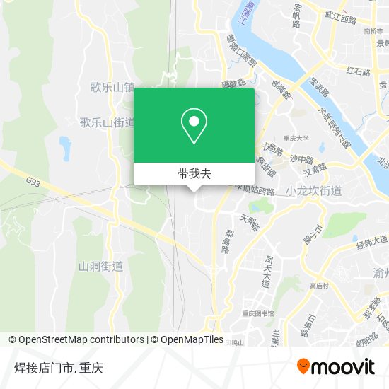焊接店门市地图