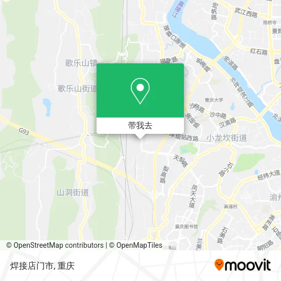焊接店门市地图