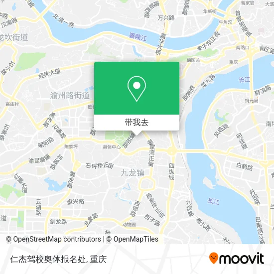 仁杰驾校奥体报名处地图