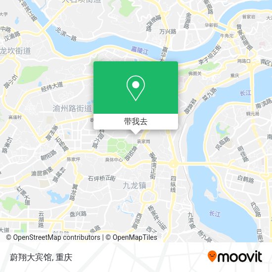 蔚翔大宾馆地图
