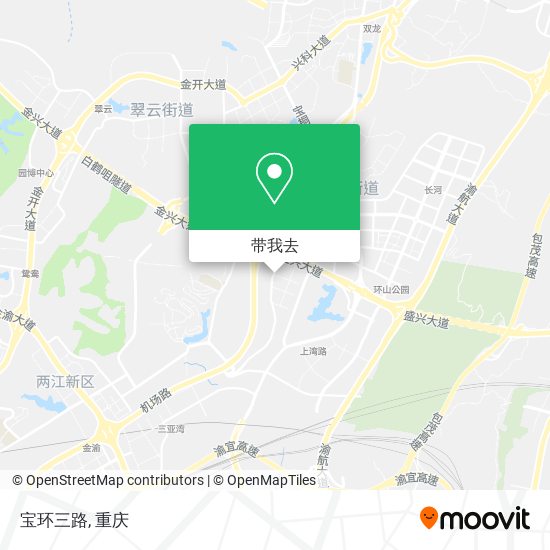 宝环三路地图